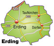 Landkreis Erding Variante 1