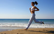 Running woman