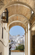 Streets of a town in southern Spain
