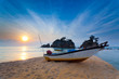 Malaysian Fishing Boats Sunset