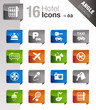 Angle Stickers - Hotel icons Angle Stickers - Hotel icons