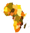 carte de l'afrique