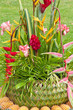 composition florale géante