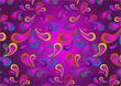 ������: Paisley on a violet background.Wallpaper. � TatyanaMH #34746663