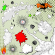 Comic Book design elements Comic Book design elements