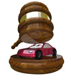 Gavel and Car - Losing Car to Repossession and Bankruptcy