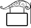 signboard and retro metal decoration signboard and retro metal decoration