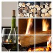 Collage Kamin