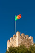 Lisbon Castle Portugal Flag Lisbon Castle Portugal Flag