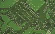 Close up of a micrucircuit board