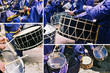 collage tambores semana santa