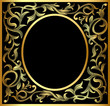 vegetable gold pattern frame vegetable gold pattern frame