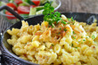 Kässpätzle mit Röstzwiebeln