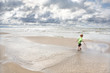 Blustery day at the beach