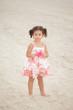 Cute toddler on the beach