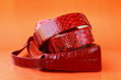 Women's Accessories red bag and a stylish belt