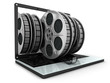 Laptop and films
