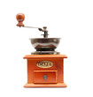 old wooden worm eaten coffee mill old wooden worm eaten coffee mill