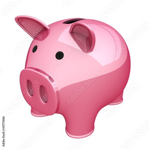 Illustration: Pig isolated Pig isolated