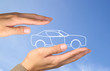 car in hands