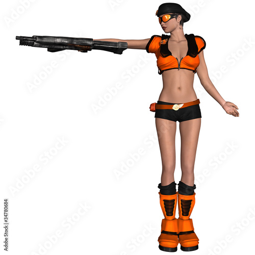 Illustration: Fantasy Soldier Fantasy Soldier