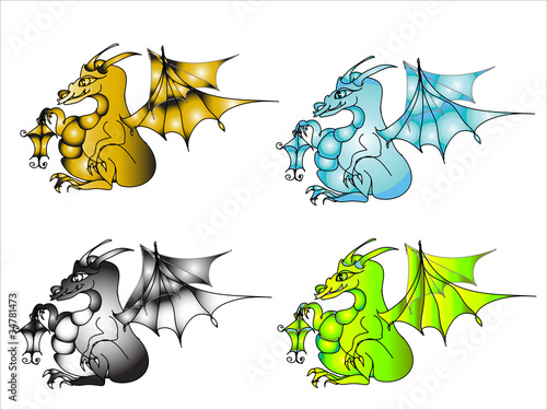 ������: Dragon's set � onanana #34781473