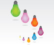 Vector: Bulb color Bulb color