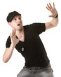 Photo: Scared Man Scared Man