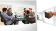 Montage of Business Situations
