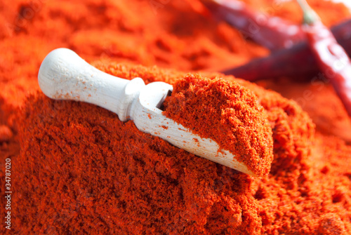 Photo: dried red paprika dried red paprika