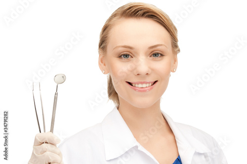 Photo: dentist with tools dentist with tools
