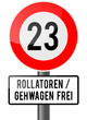 23. Geburtstag - Rollator frei