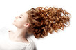 Girl with perfect curls