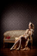 Photo en ligne au meilleur prix Woman in a luxurious vintage style