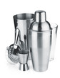 Cocktail shakers, strainer and jigger