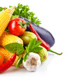 fresh vegetable with leaves
