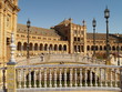 Photo: Plaza de Espana in Sevilla Plaza de Espana in Sevilla