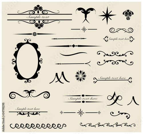 Vector: ornamental background ornamental background
