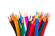 A bunch of color pencils A bunch of color pencils
