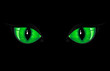 Green Cat Eyes