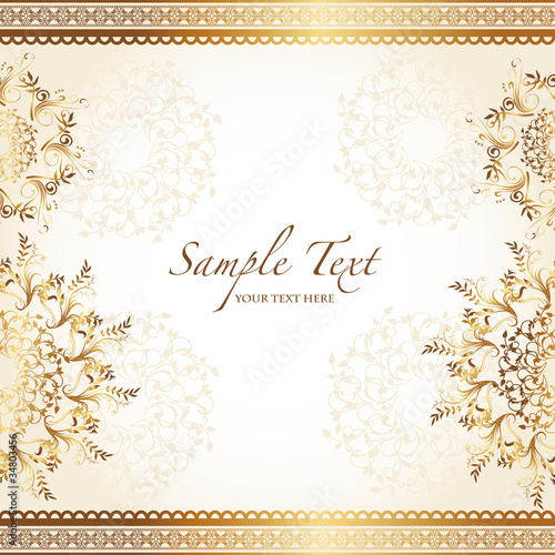 Vektor: golden abstract background golden abstract background