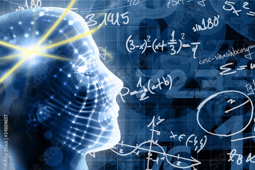 Illustration: learn math concept learn math concept