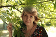 Portrait of the adult woman