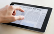 Foto: Business News On Tablet PC Business News On Tablet PC
