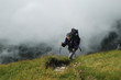 Trekking in Fagaras Mountains, Southern Carpathians, Romania