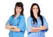 Two doctor women