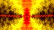 Red abstraction on the yellow