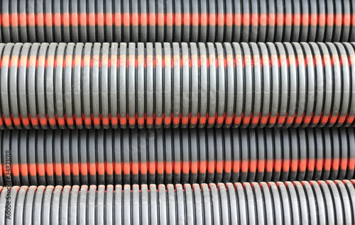 Photo: Tuyaux de chantier Tuyaux de chantier