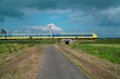 dutch intercity train en route