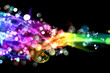 Colorful smoke and lights Colorful smoke and lights
